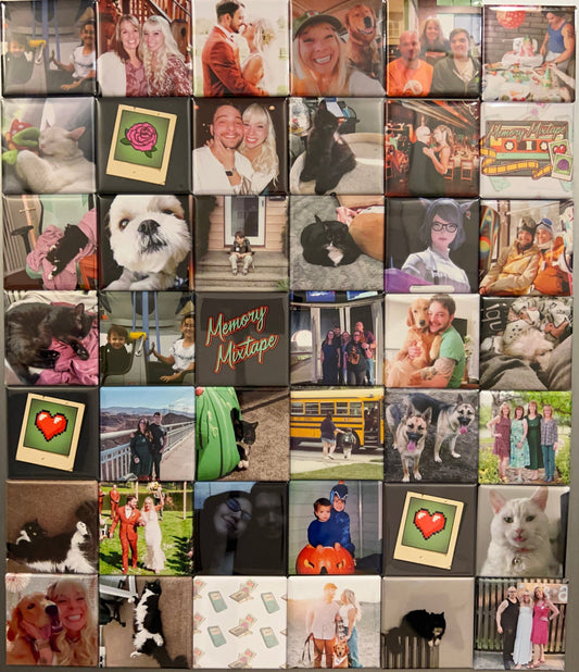 Custom Photo Magnets | Set of 9