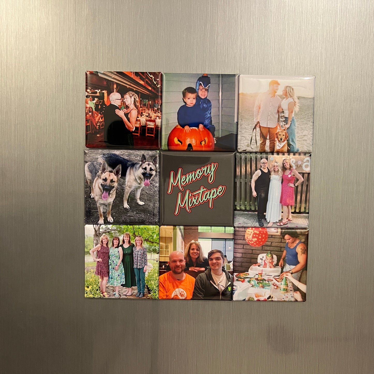 Custom Photo Magnets | Set of 9