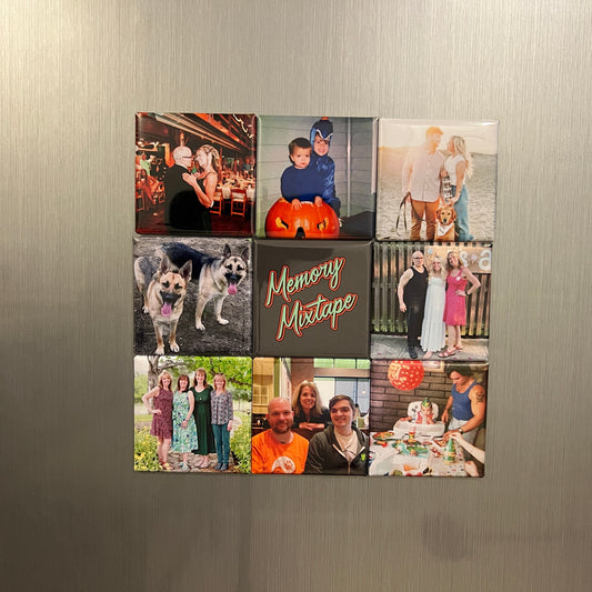 Custom Photo Magnets | Set of 9